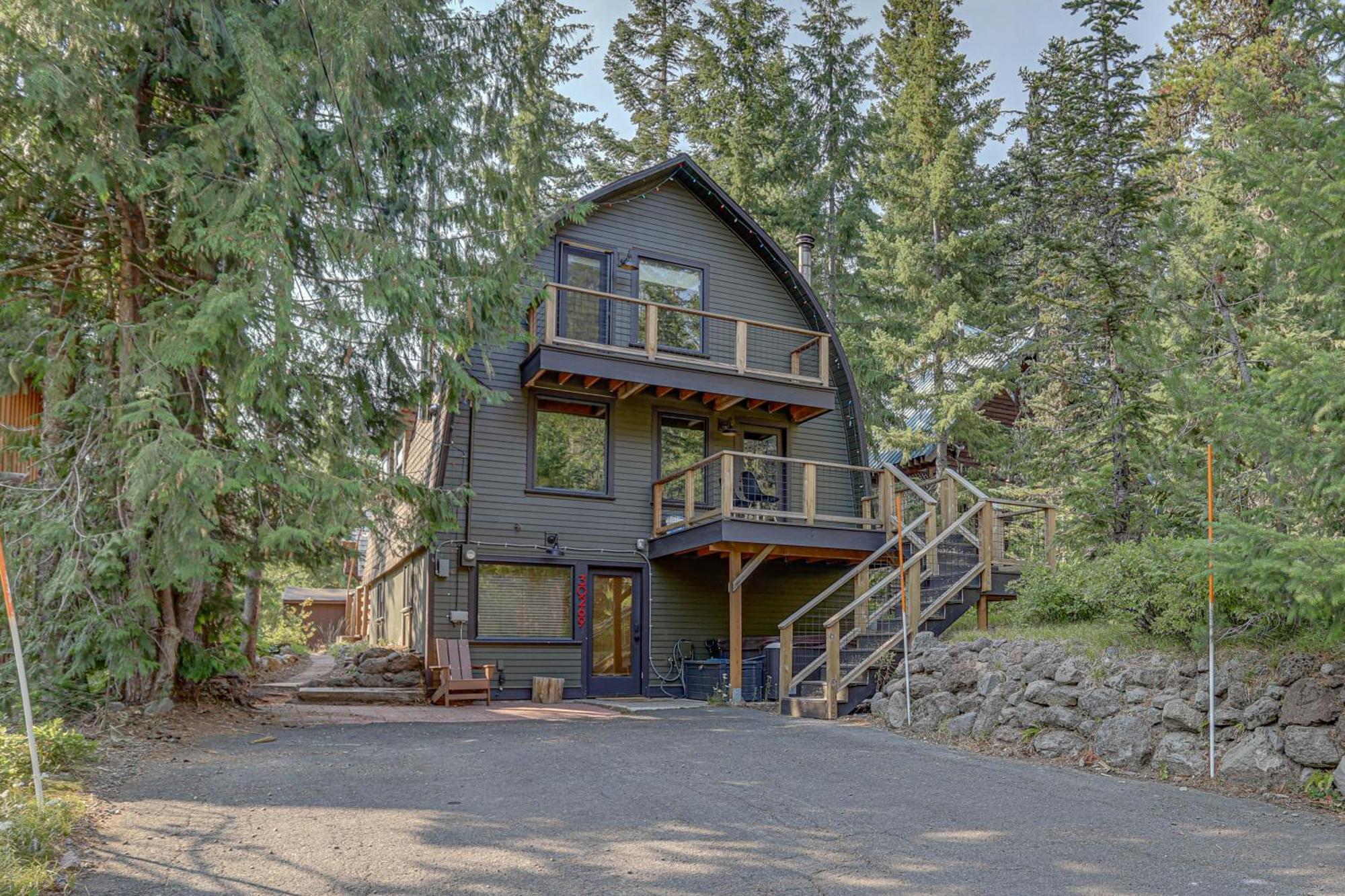 The Bow Roof Cabin Government Camp Exterior photo